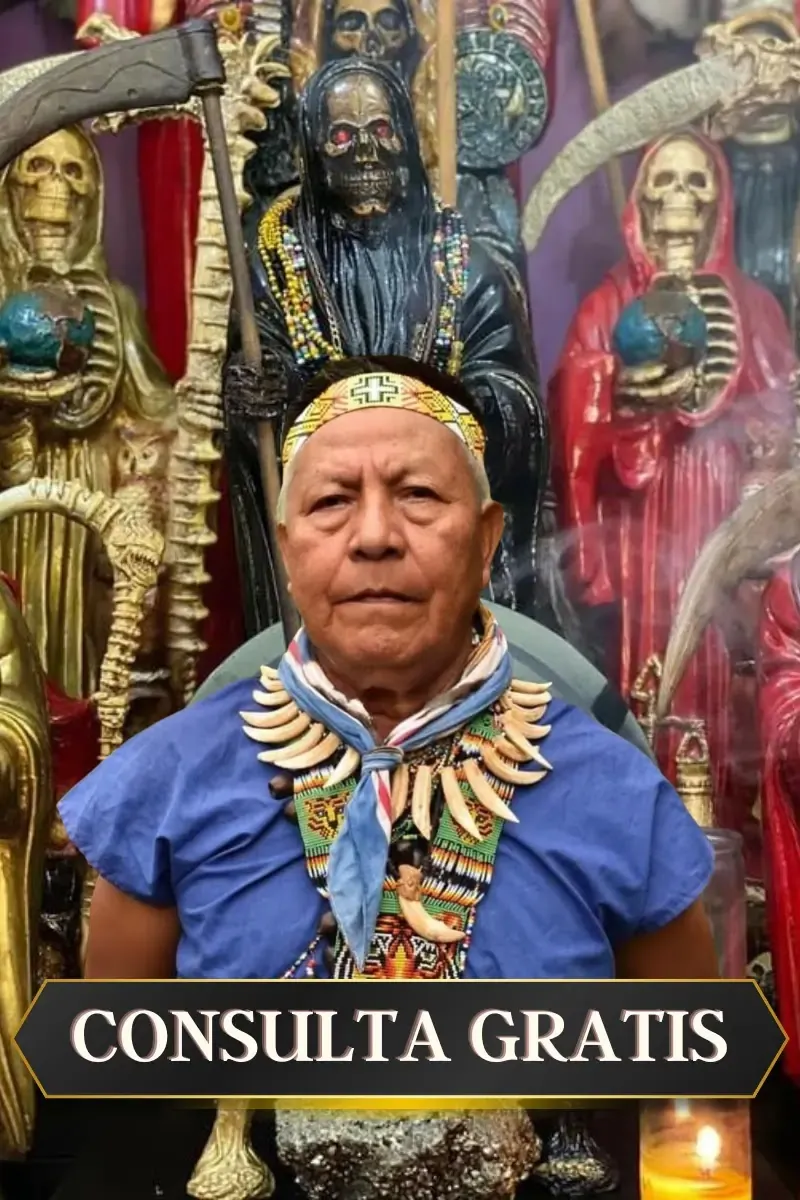 Maestro Jacob realizando rituales de alta magia